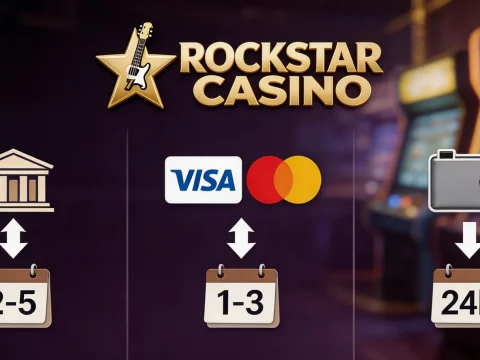 Como sacar dinheiro Rockstar Casino: métodos de pagamento e prazos de saque