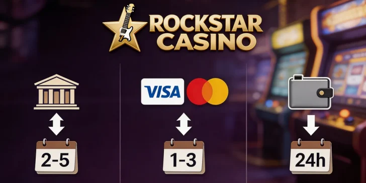Como sacar dinheiro Rockstar Casino: métodos de pagamento e prazos de saque - 1